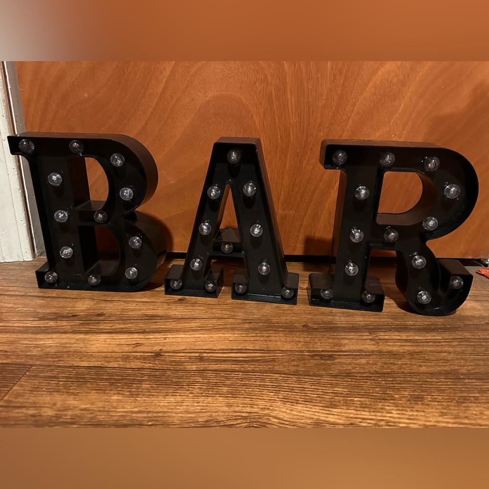 Light up letters